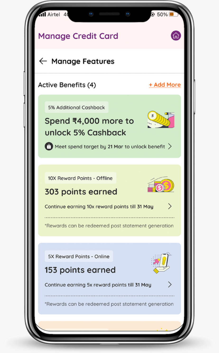 Power to control features